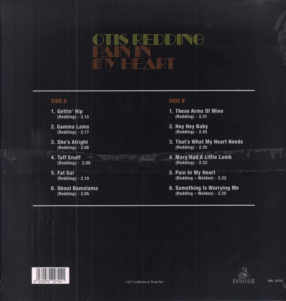 OTIS REDDING – Pain In My Heart LP