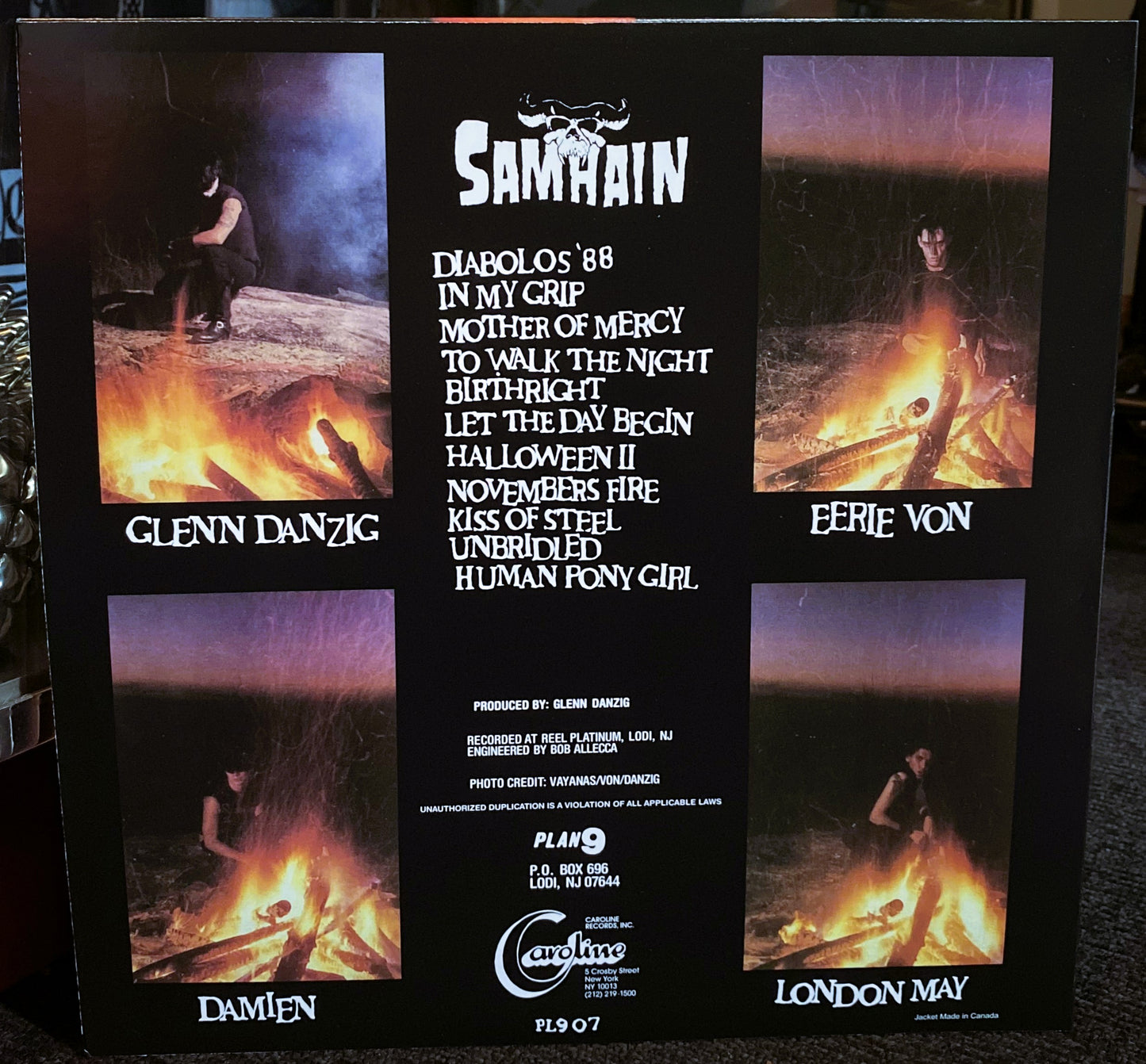 SAMHAIN – November Coming Fire LP (color vinyl)