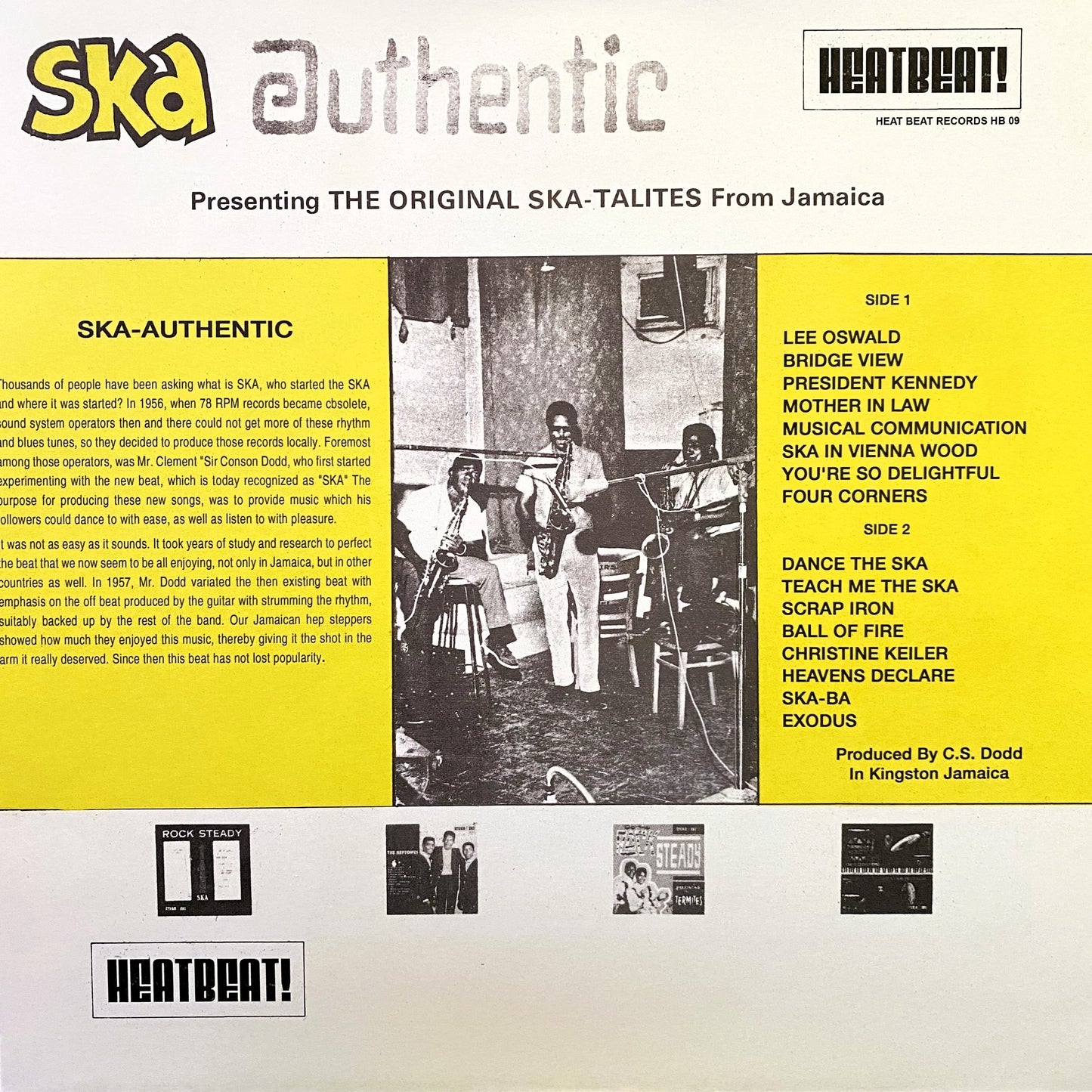 SKATALITES – Ska Authentic Volume 1 LP