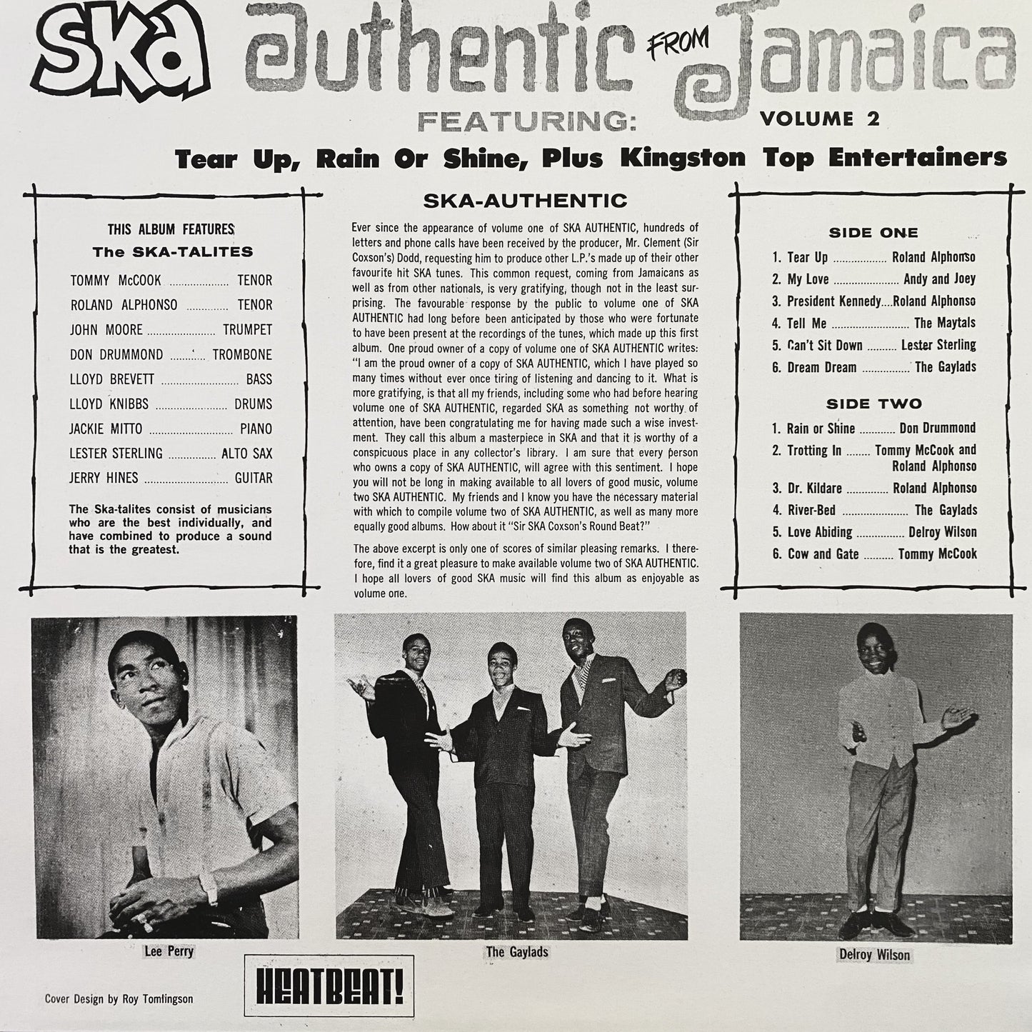 SKATALITES – Ska Authentic Volume 2 LP