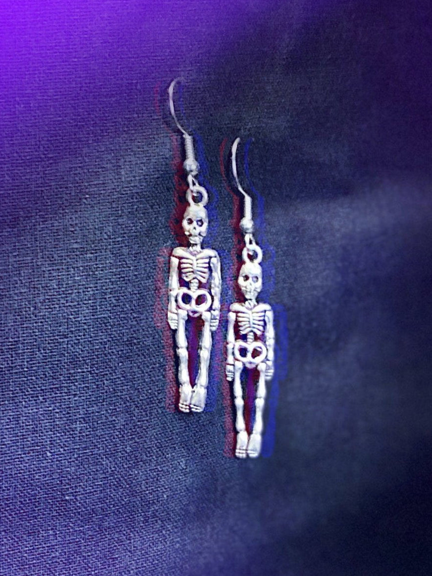 Skeleton Earring