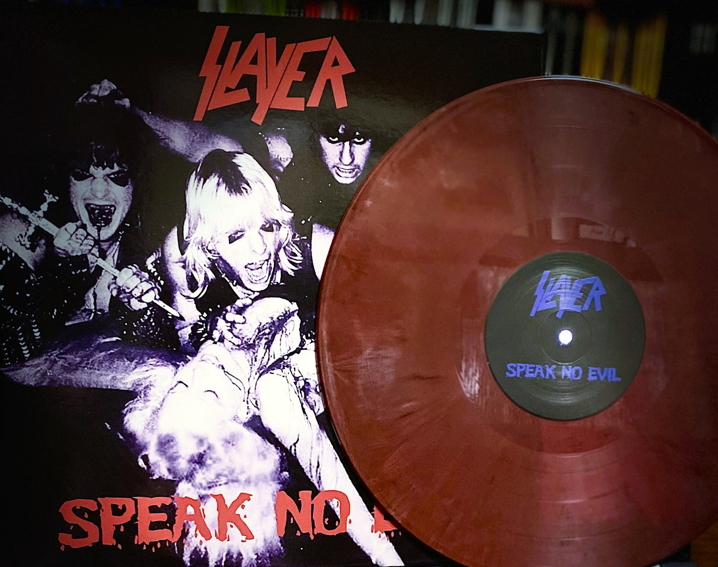 SLAYER – Speak No Evil LP (red vinyl)