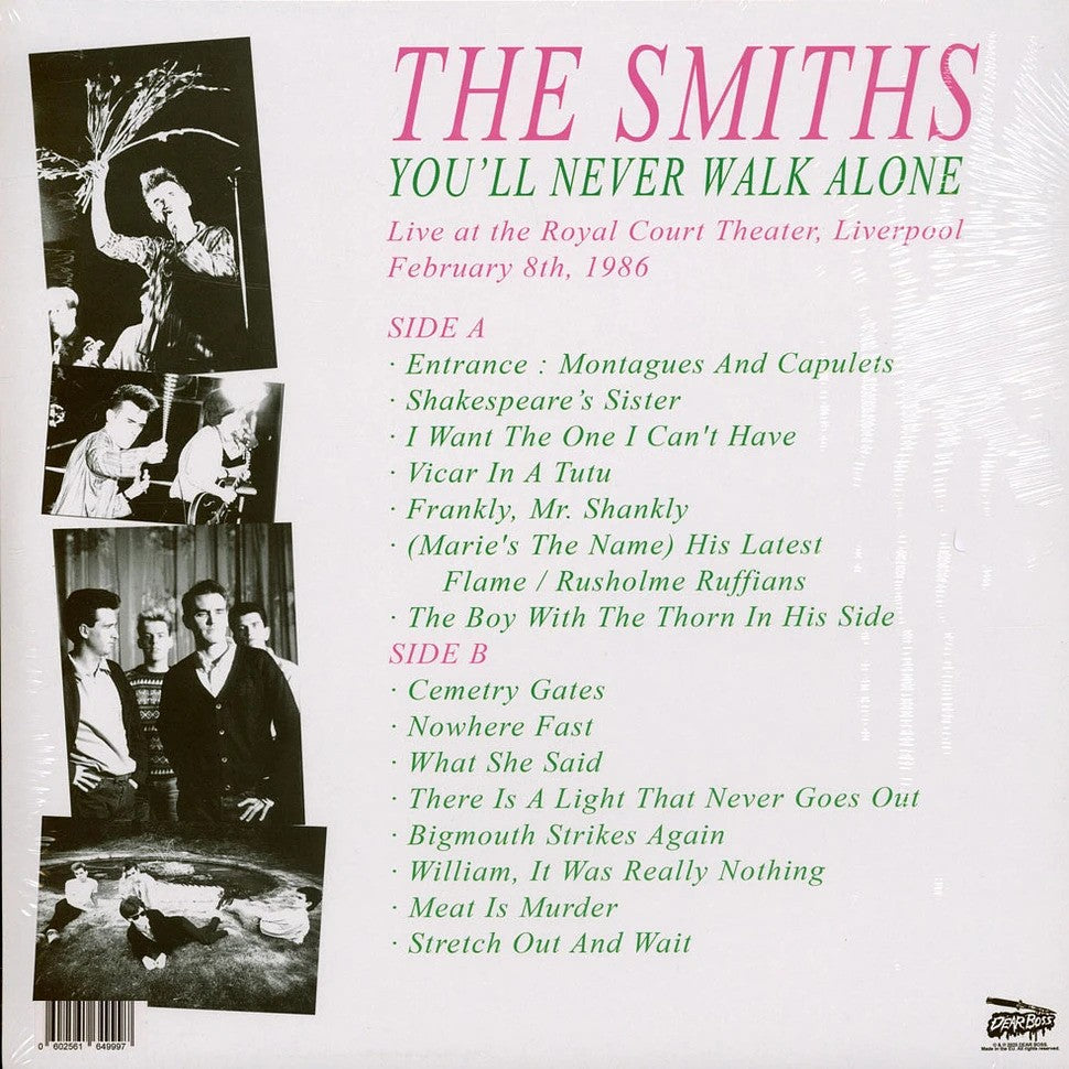 SMITHS – You'll Never Walk Alone LP (color vinyl)