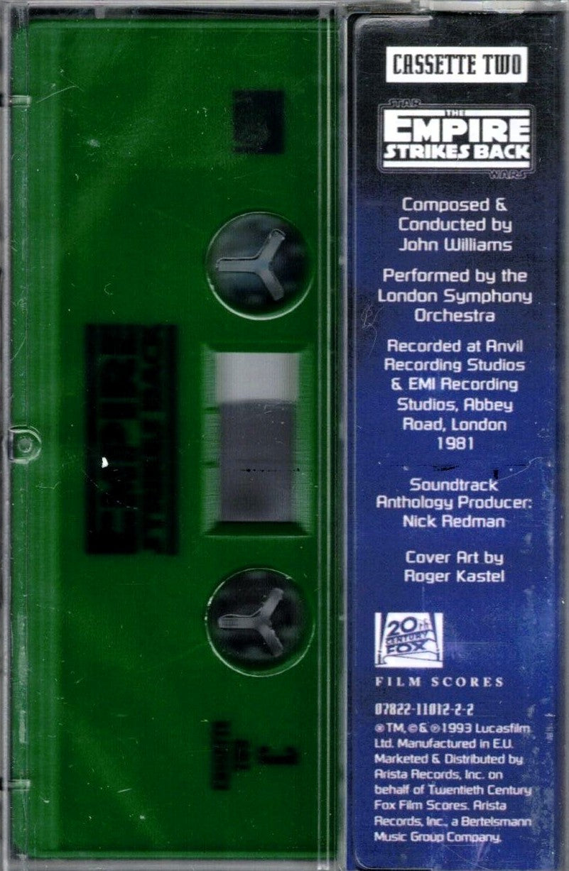 JOHN WILLIAMS – The Empire Strikes Back OST • Star Wars Anthology Vol. Two Cassette
