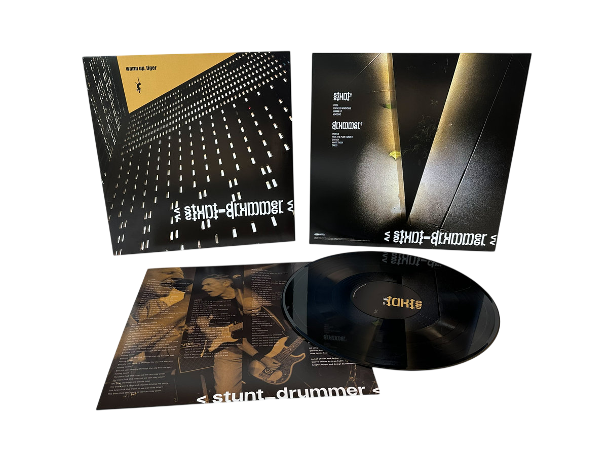 STUNT DRUMMER – Warm Up, Tiger LP