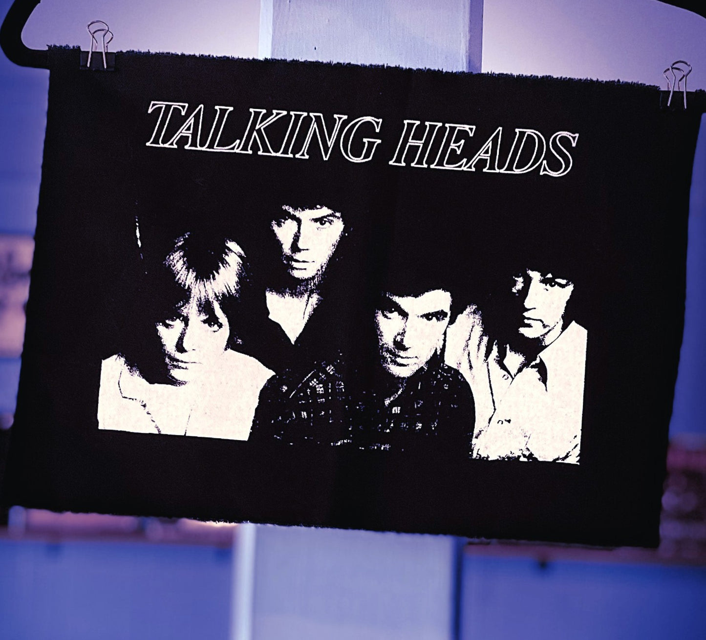 TALKING HEADS | Band Portrait Back Patch