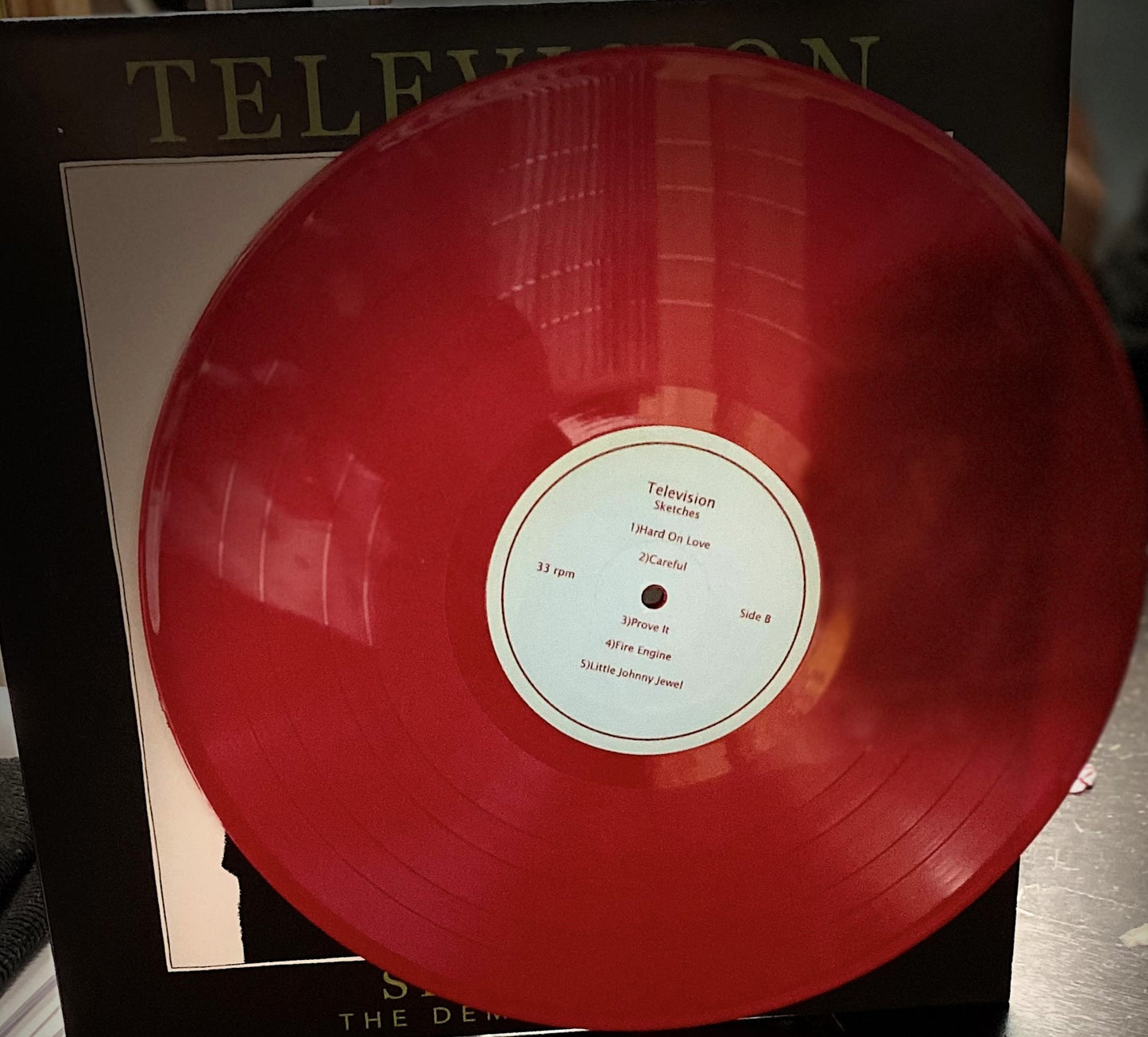 TELEVISION – Sketches: The Demos 1974-75 LP (color vinyl)