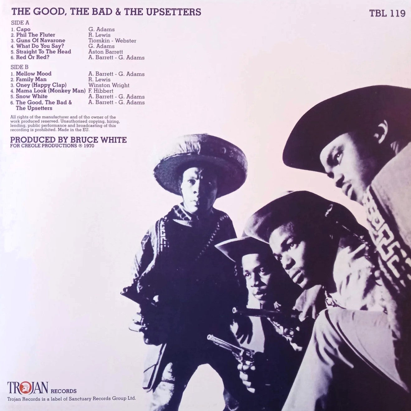 UPSETTERS – The Good, The Bad & The Upsetters LP