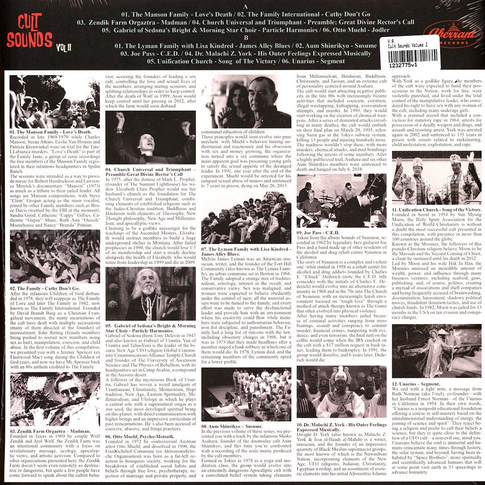 V/A – Cult Sounds Vol. II LP