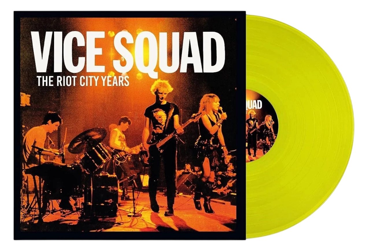 VICE SQUAD – Riot City Years LP (yellow vinyl)