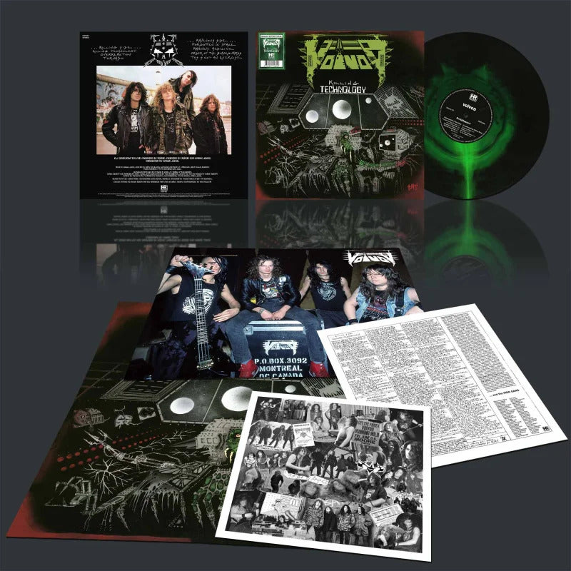 VOÏVOD – Killing Technology LP (neon green galaxy vinyl)