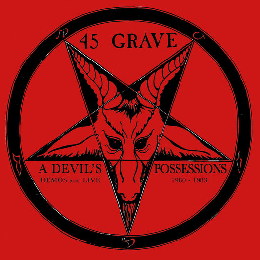 45 GRAVE – A Devil's Possessions - Demos & Live 1980-1983 LP (splatter vinyl)