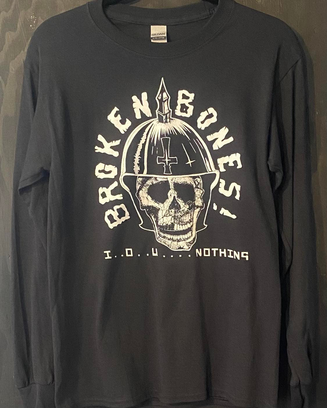 BROKEN BONES | I . . O . . U . . . . Nothing Long-Sleeve T-Shirt