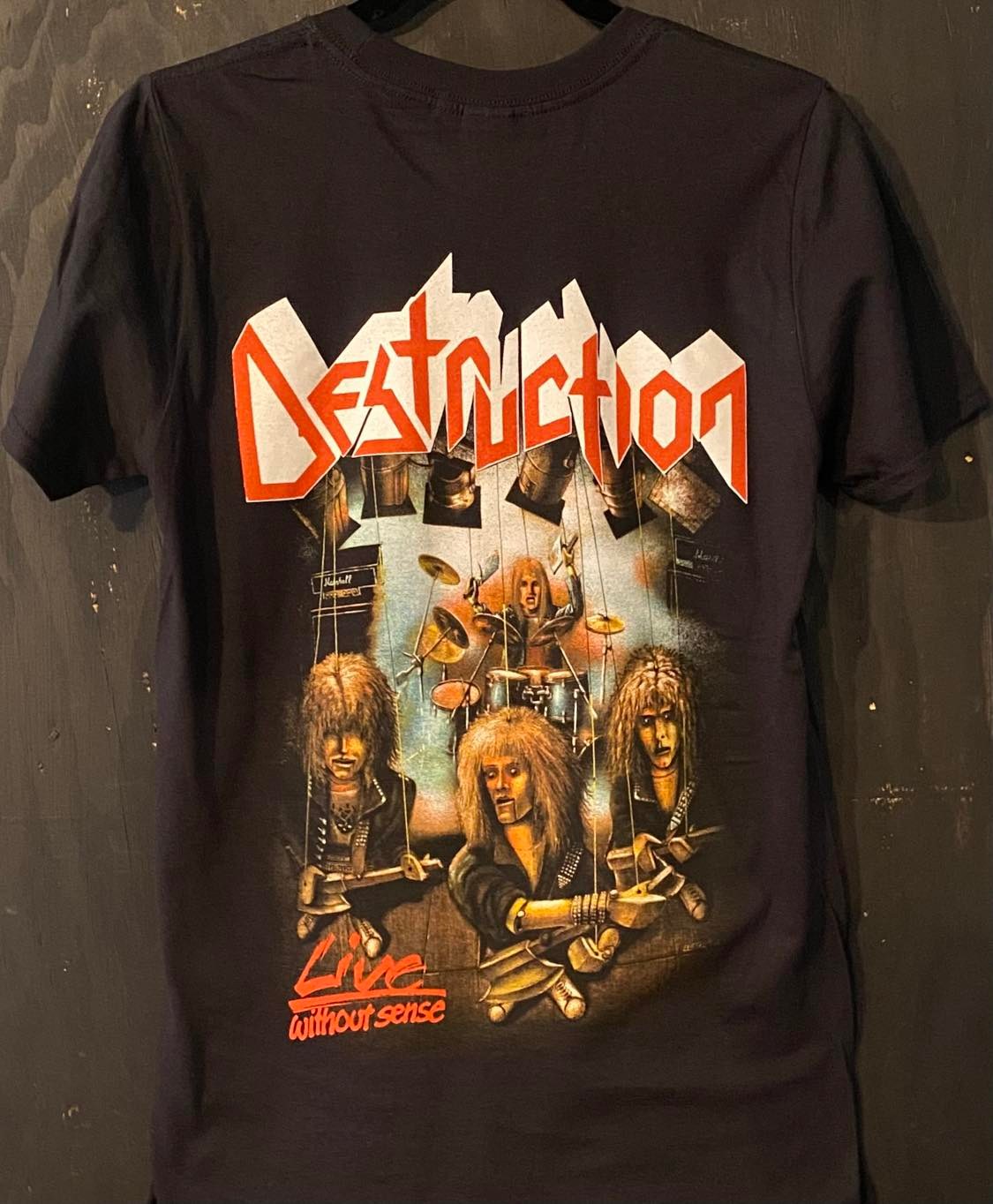 DESTRUCTION | Live Without Sense T-Shirt
