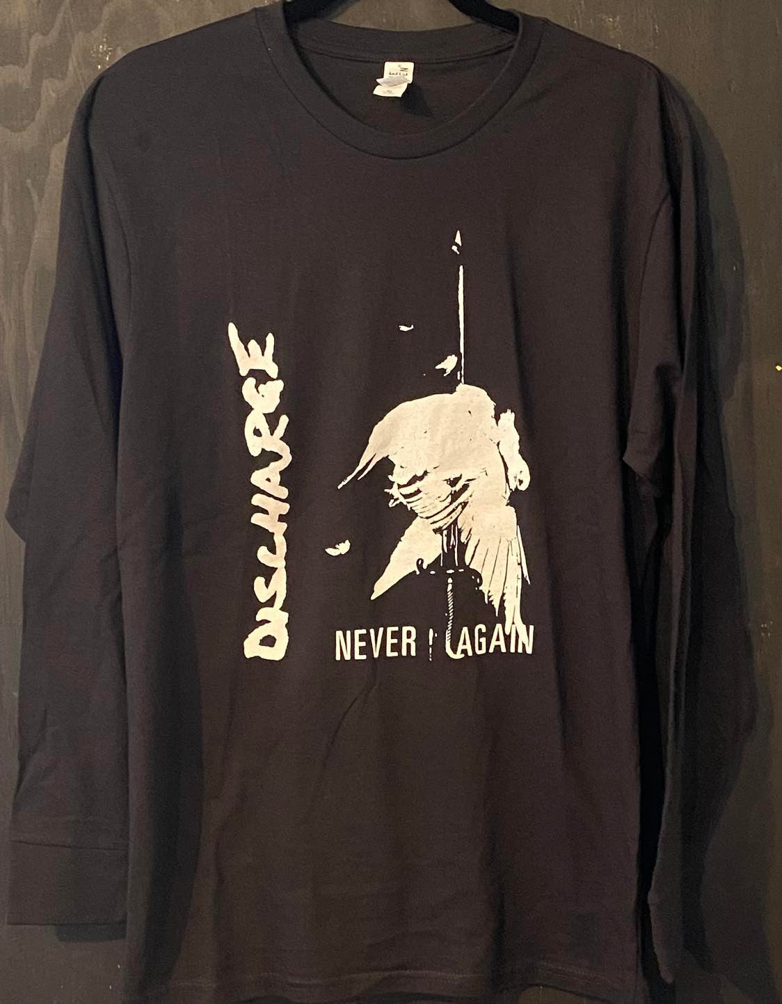 DISCHARGE | Never Again Long-Sleeve T-Shirt