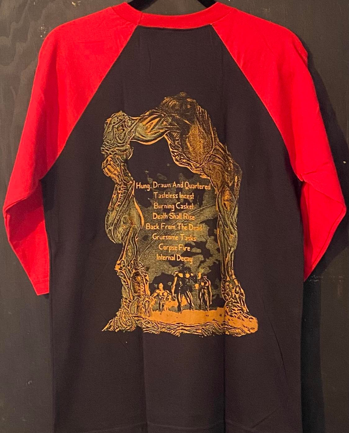 CANCER | Death Shall Rise Raglan T-Shirt
