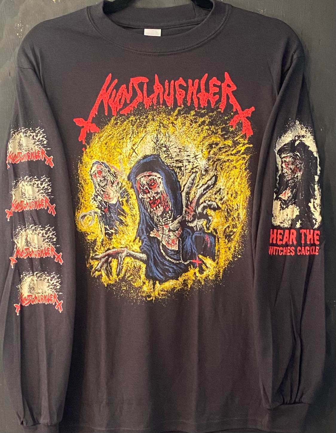 NUNSLAUGHTER | Hear The Witches Cackle Long-Sleeve T-Shirt
