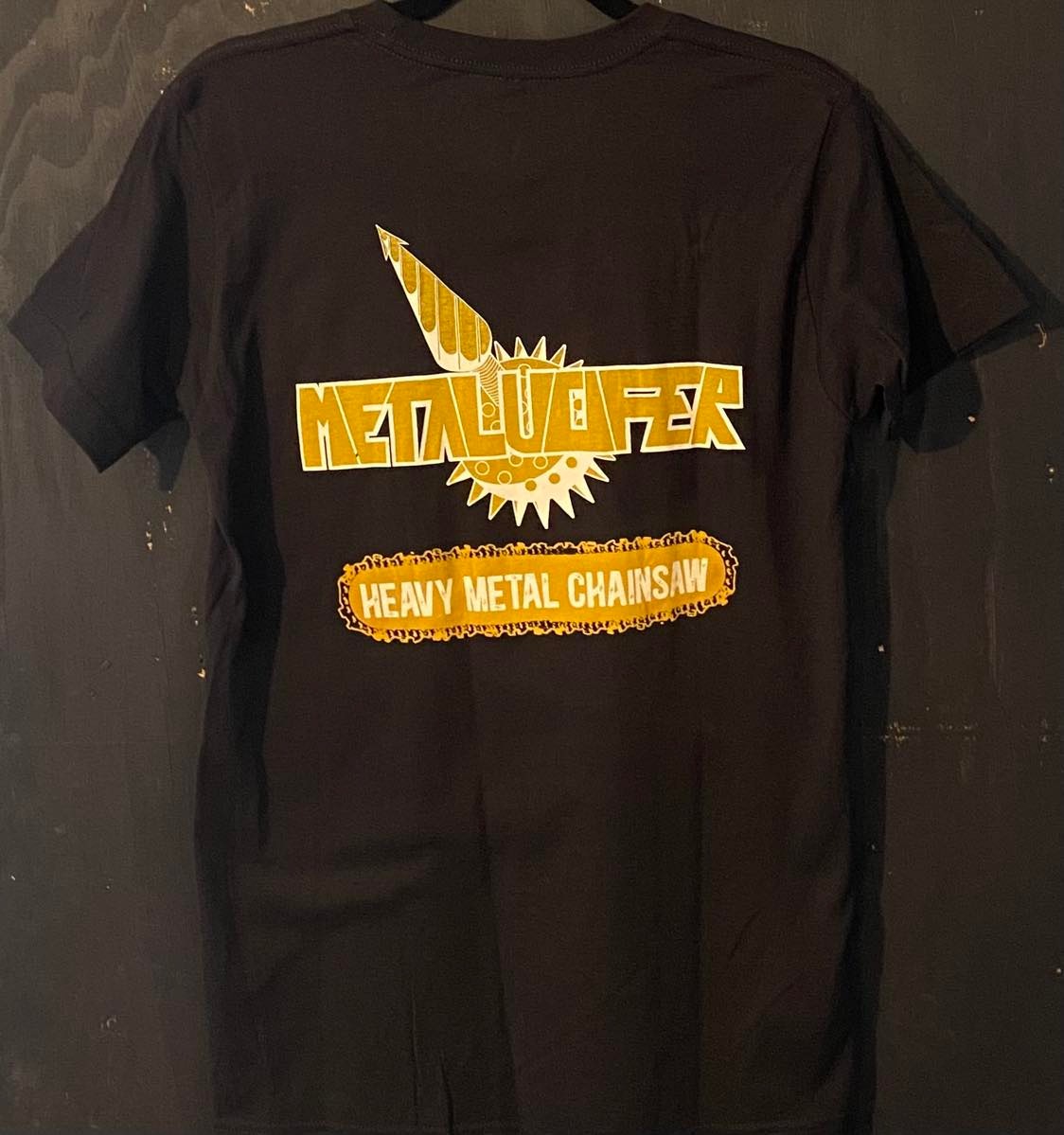 METALUCIFER | Heavy Metal Chainsaw T-Shirt