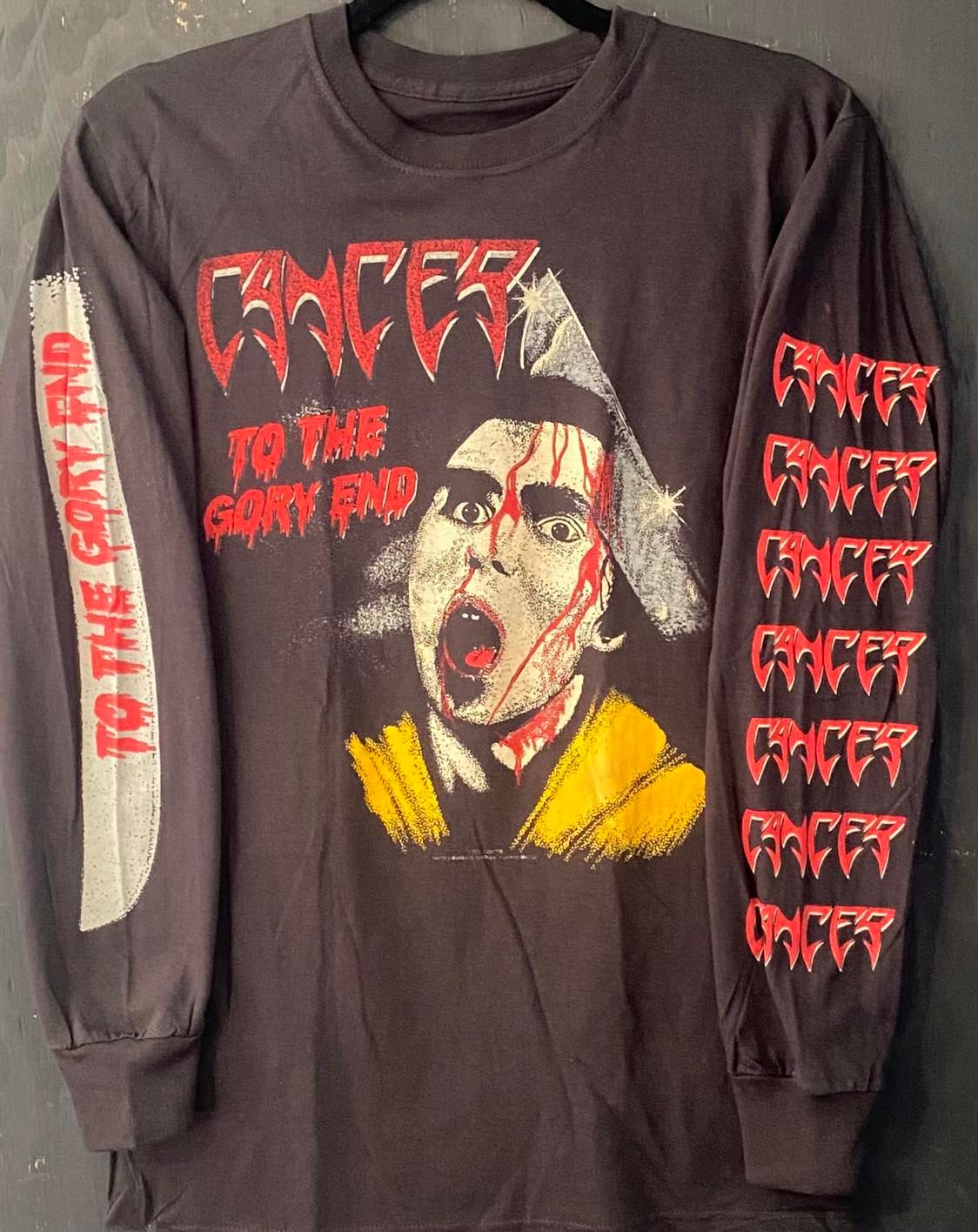 CANCER | To The Gory End Long-Sleeve T-Shirt