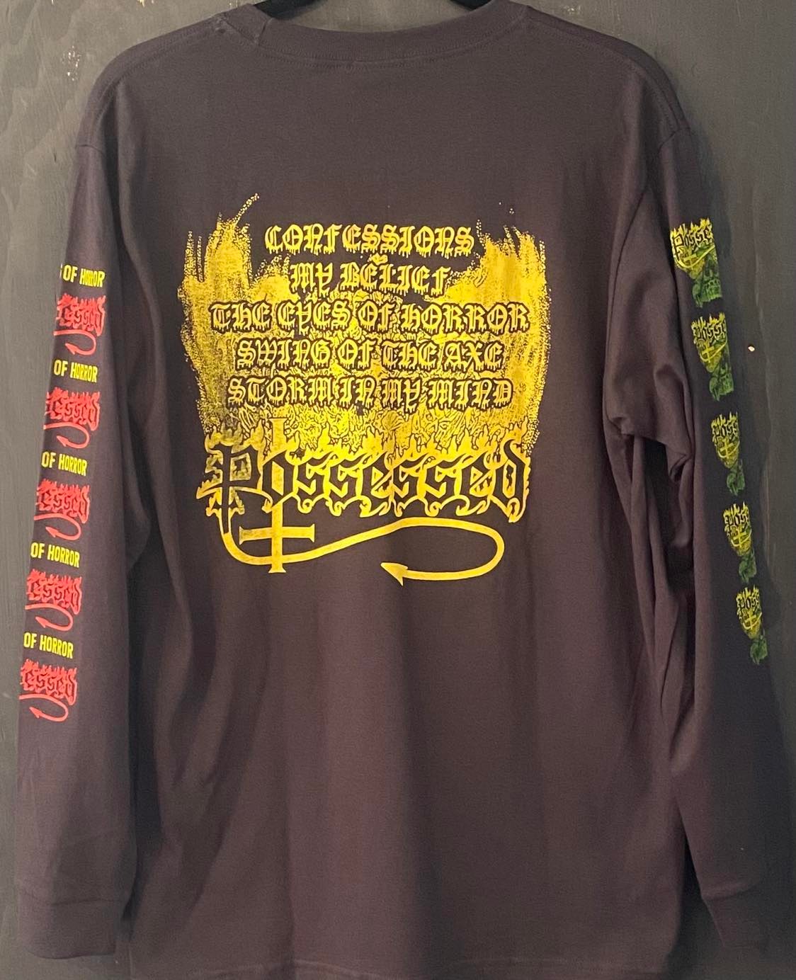 POSSESSED | Eyes of Horror Long-Sleeve T-Shirt