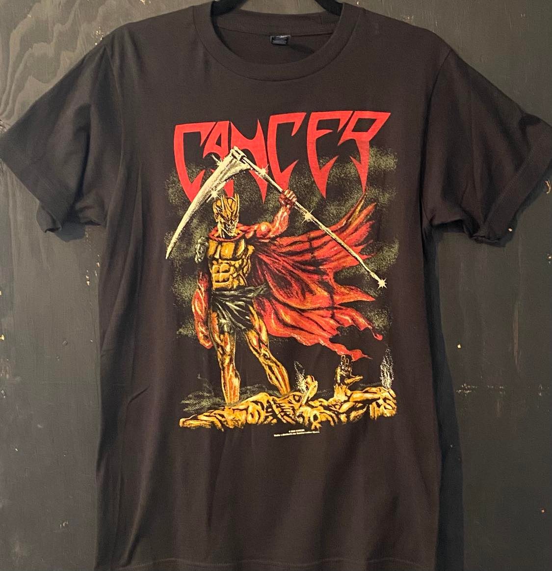 CANCER | Death Shall Rise T-Shirt (Double-Sided)