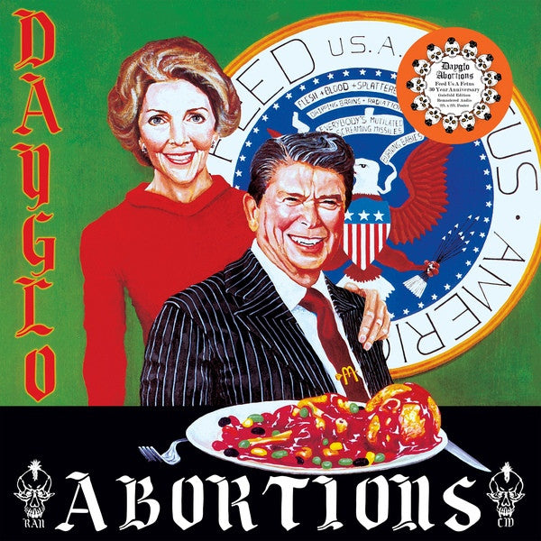 DAYGLO ABORTIONS – Feed Us A Fetus LP (color vinyl)