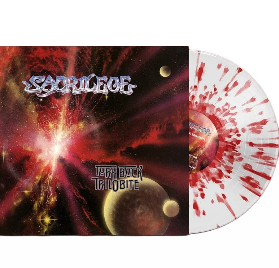 SACRILEGE – Turn Back Trilobite 2xLP (clear red splatter vinyl)