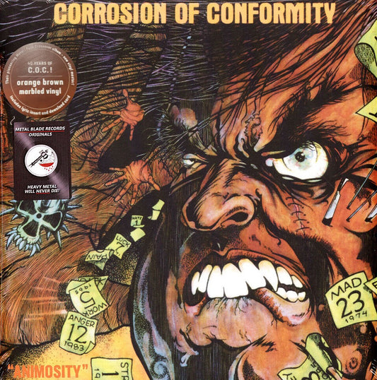 CORROSION OF CONFORMITY – Animosity LP (orange/brown marbled vinyl)