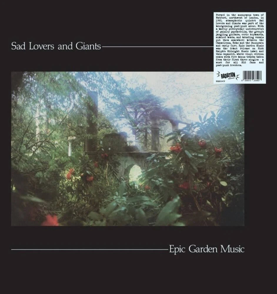 SAD LOVERS & GIANTS – Epic Garden Music LP (white vinyl)
