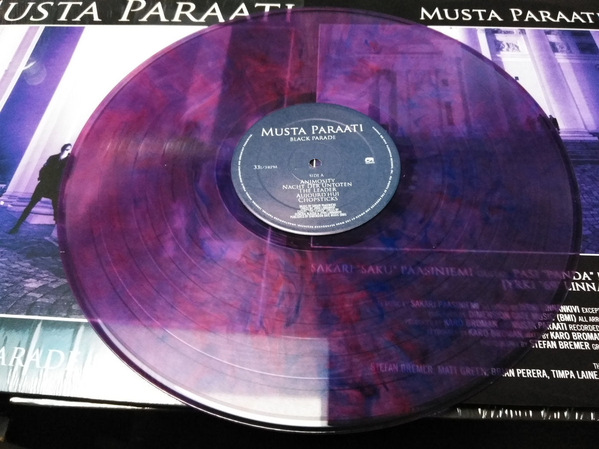 MUSTA PARAATI – Black Parade LP (purple vinyl)