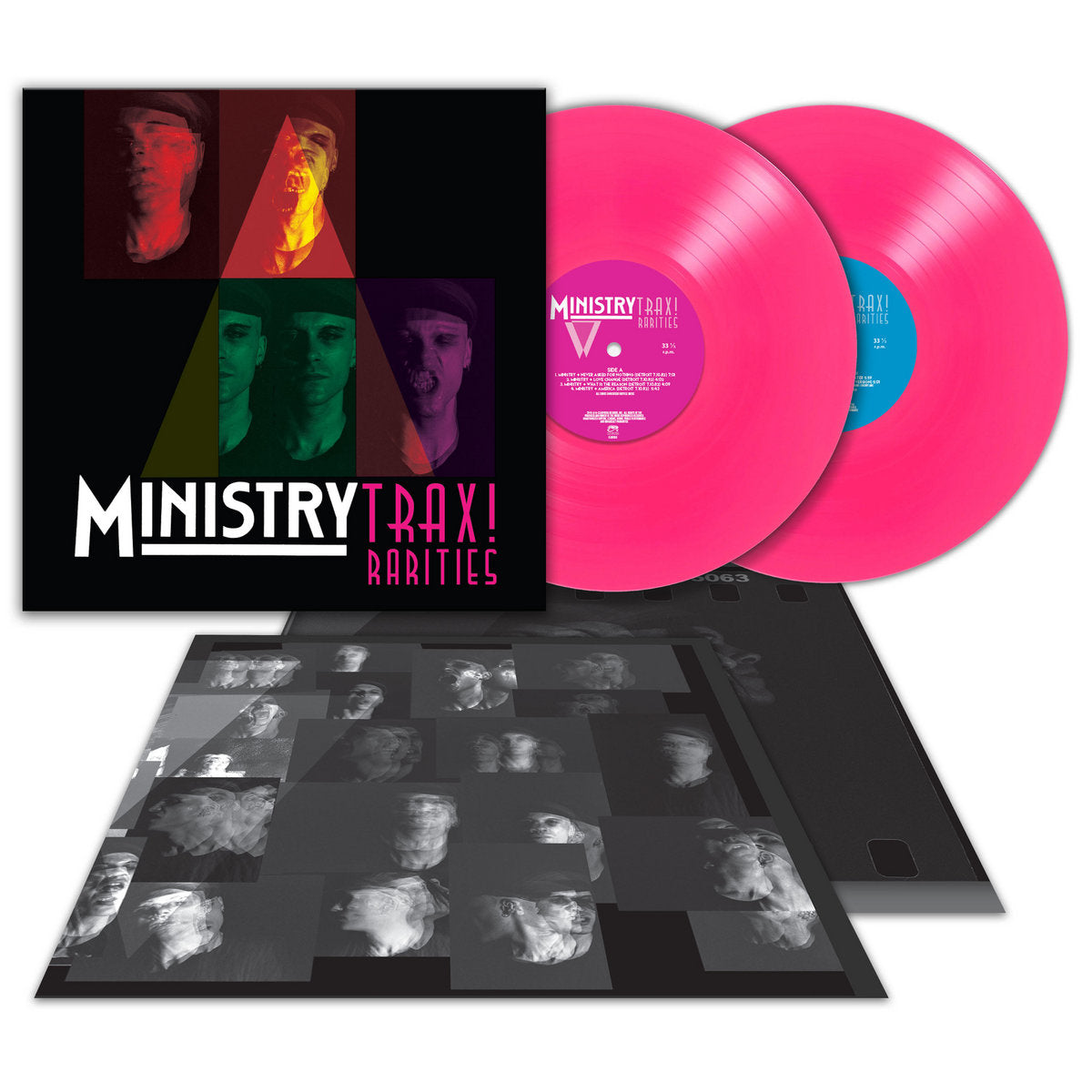 MINISTRY – Trax! Rarities 2xLP (pink vinyl)