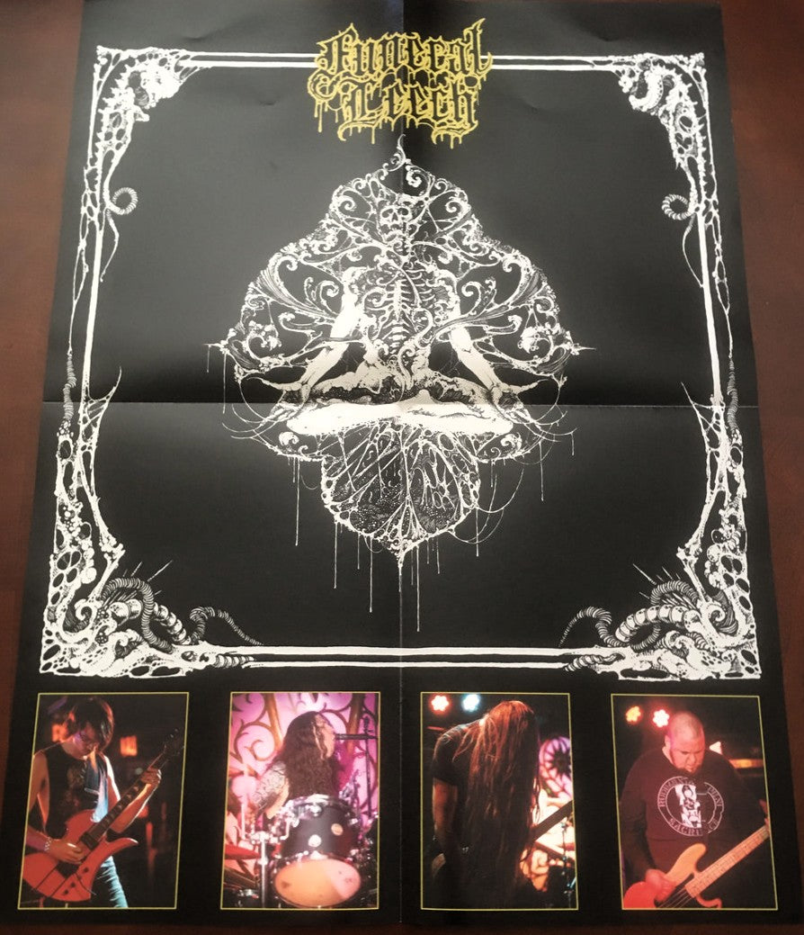 FUNERAL LEECH – Death Meditation LP (gold vinyl)