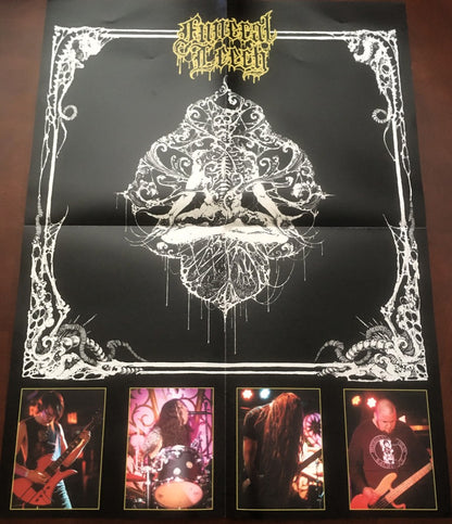 FUNERAL LEECH – Death Meditation LP (gold vinyl)