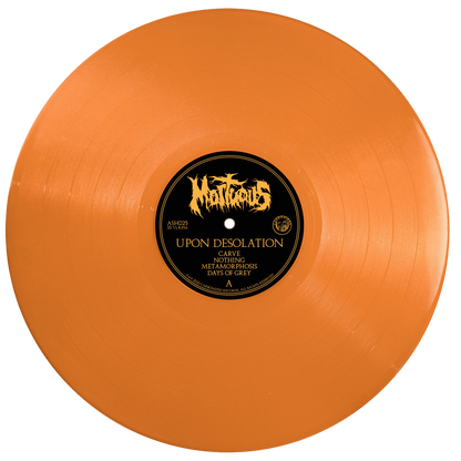 MORTUOUS – Upon Desolation LP (orange vinyl)