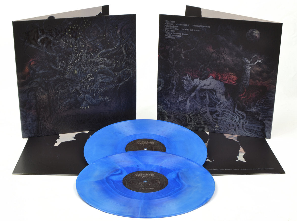 EVIL DAMN – Necronomicon 2xLP (galaxy blue vinyl)
