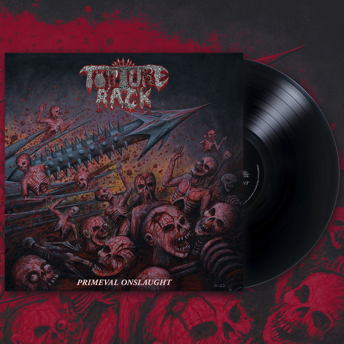 TORTURE RACK – Primeval Onslaught LP
