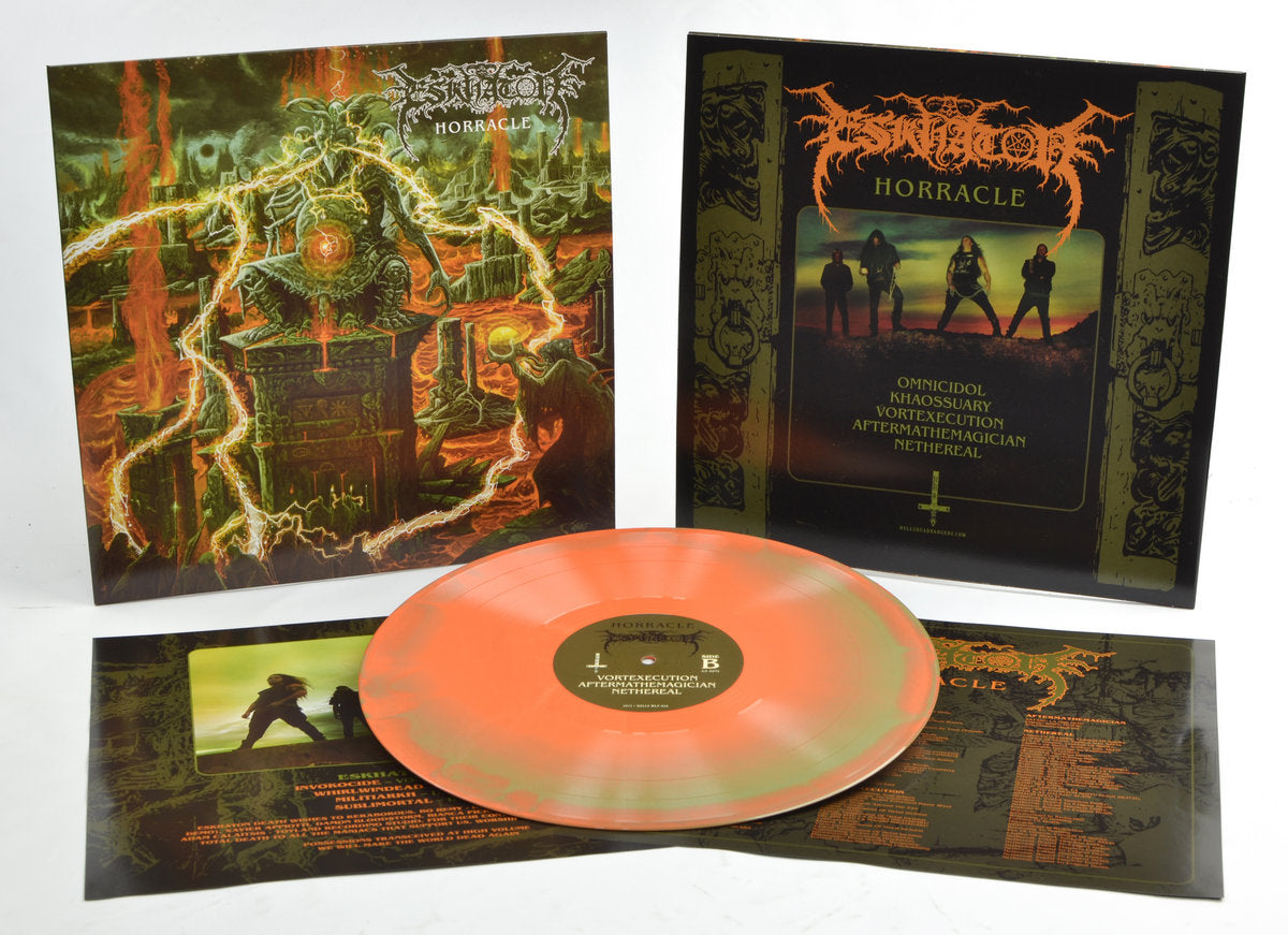 ESKHATON – Horracle LP (green/orange swirl vinyl)