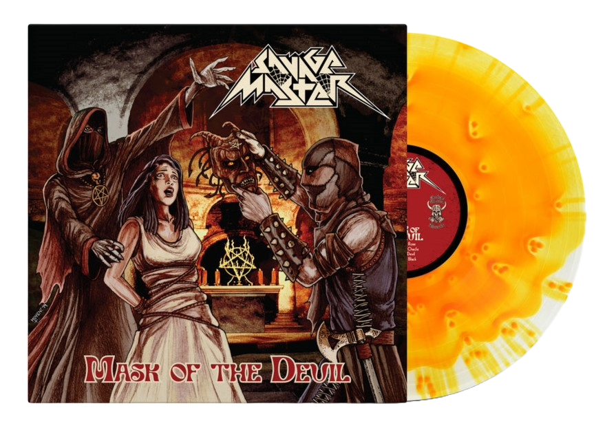 SAVAGE MASTER – Mask Of The Devil LP ("Mystifying Oracle" orange vinyl)