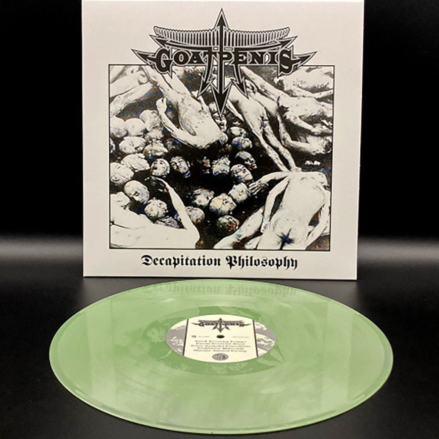 GOATPENIS – Decapitation Philosophy LP (sage green marbled vinyl)