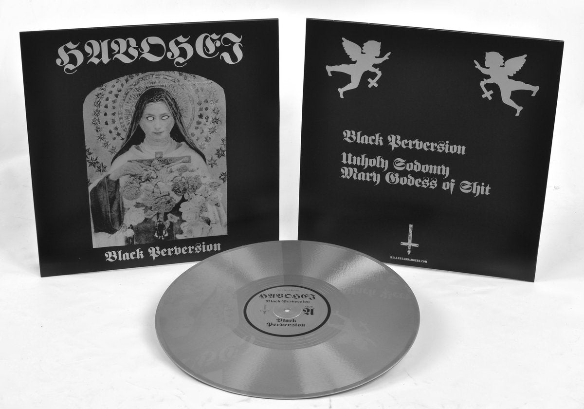 HAVOHEJ – Black Perversion LP (silver vinyl)