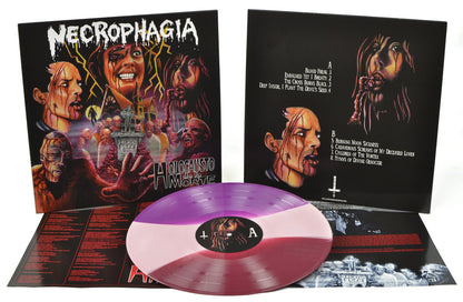 NECROPHAGIA – Holocausto De La Morte LP (striped vinyl)