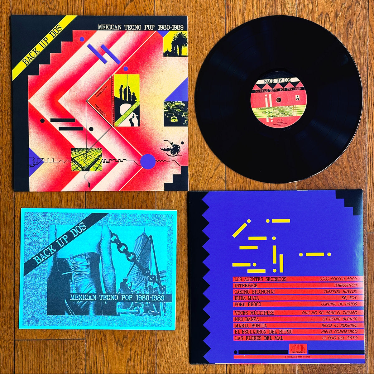 V/A – Back Up Dos: Mexican Tecno Pop 1980-1989 LP