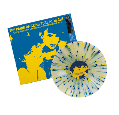 PAINS OF BEING PURE AT HEART – Perfect Right Now • A Slumberland Collection 2008-2010 LP (milky clear + blue/yellow splatter vinyl)