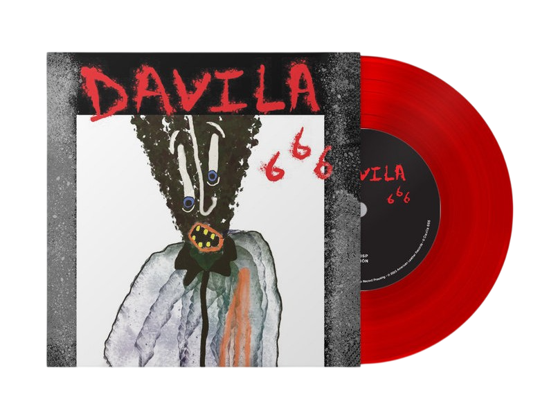 DÁVILA 666 – S/T 7" (red vinyl)