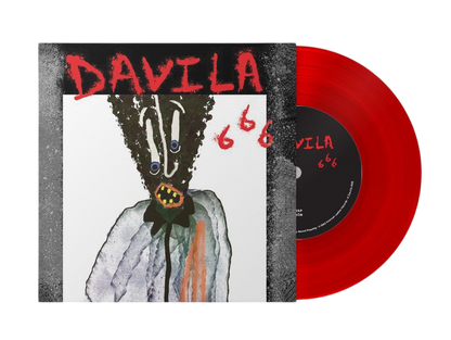 DÁVILA 666 – S/T 7" (red vinyl)