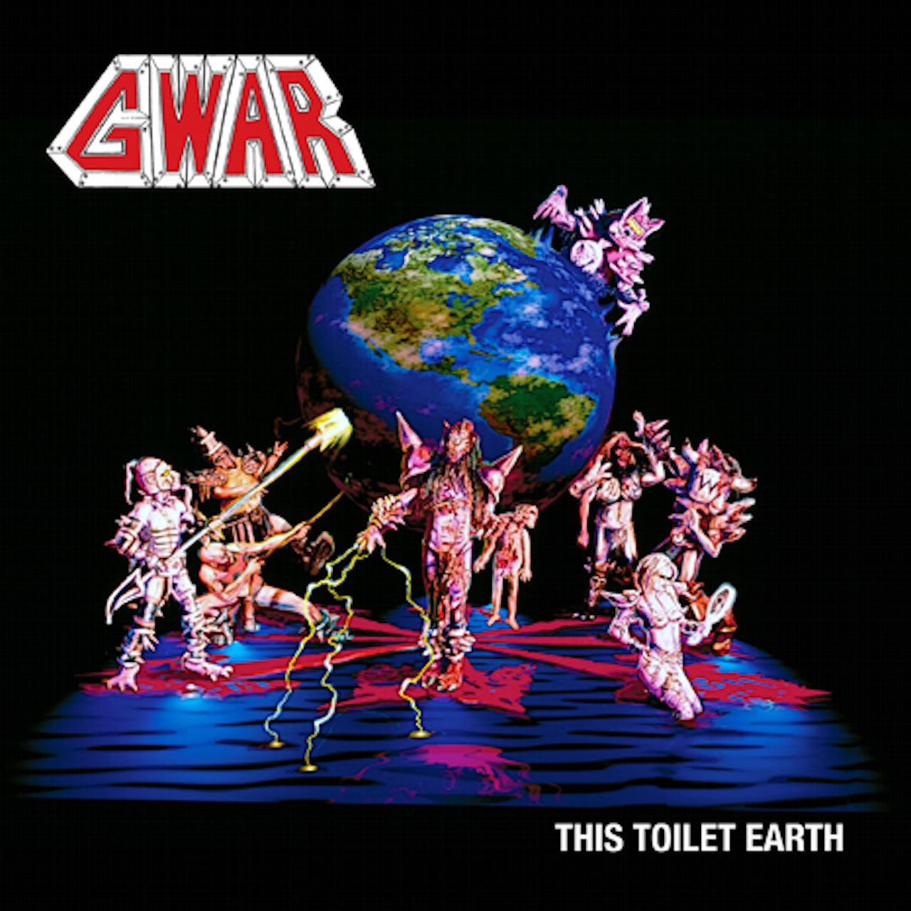 GWAR – This Toilet Earth LP (red/black vinyl)