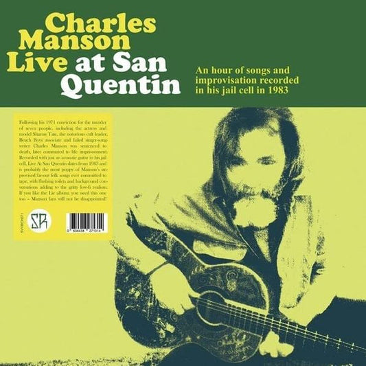 CHARLES MANSON - Live At San Quentin LP