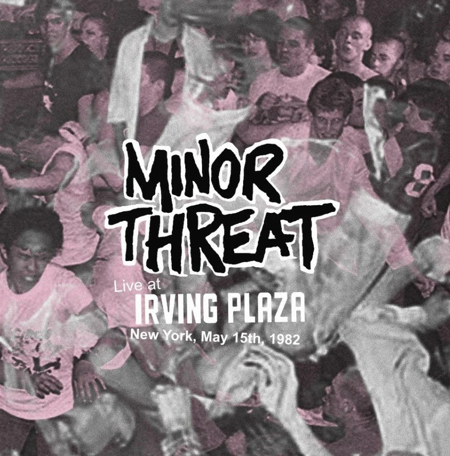 MINOR THREAT – Live at Irving Plaza NYC 5/15/1982 LP (white vinyl)