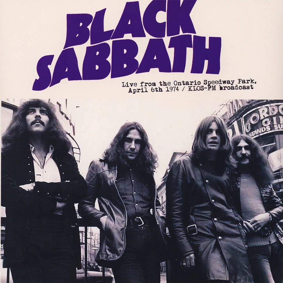 BLACK SABBATH – Live From The Ontario Speedway Park 1974 LP
