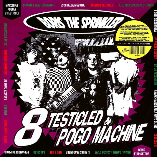 BORIS THE SPRINKLER – 8 Testicled Pogo Machine LP (purple vinyl)